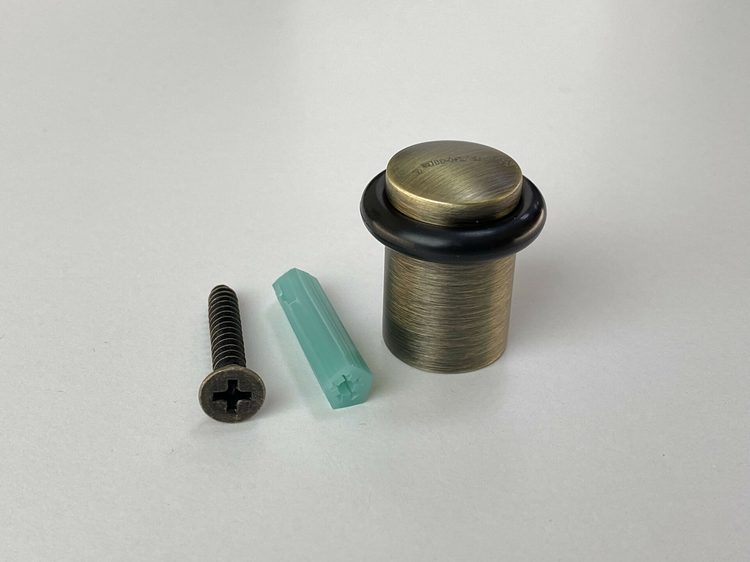 Дверной ограничитель ARCHIE A02MAB/ACF, кофе, напольный