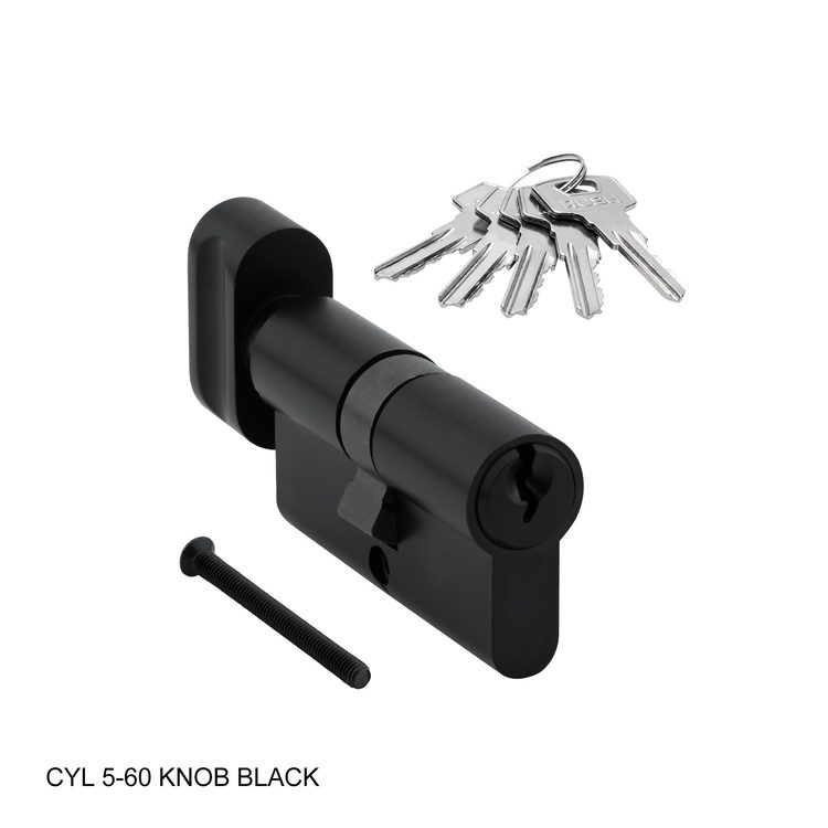 Ключевой цилиндр CYL 5-60 KNOB
