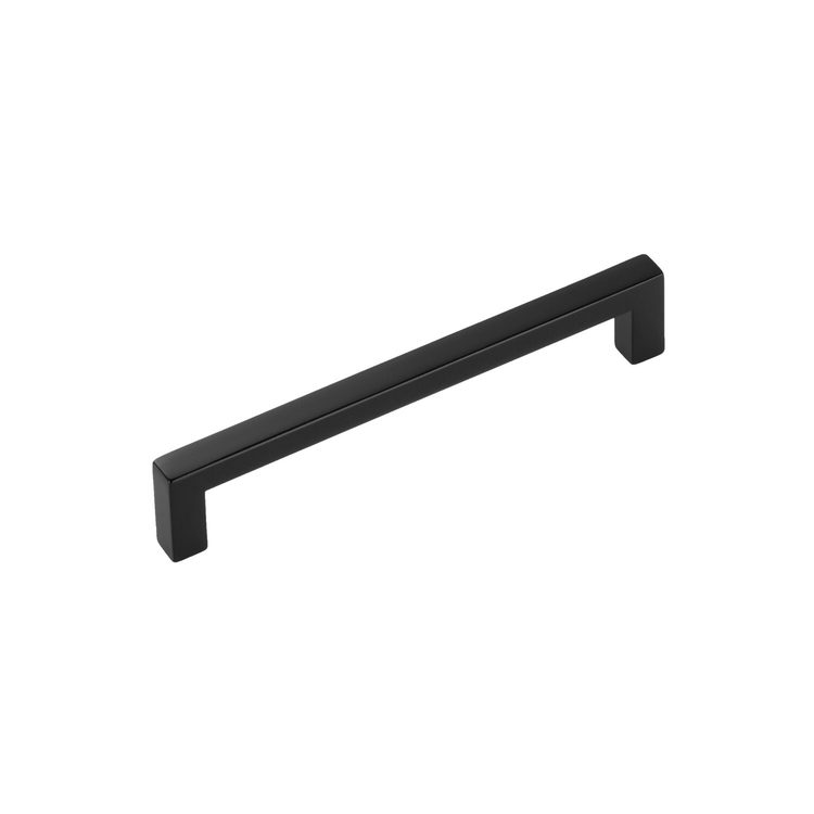 Ручка для раздвижных и распашных дверей 8927 BLACK MATT 128 MM