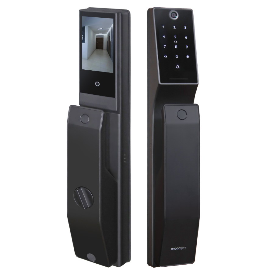 Moorgen T3+ без врезной части, видеоглазок, Wi-Fi